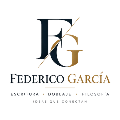 Federico García — Escritor, Doblaje, Filosofía